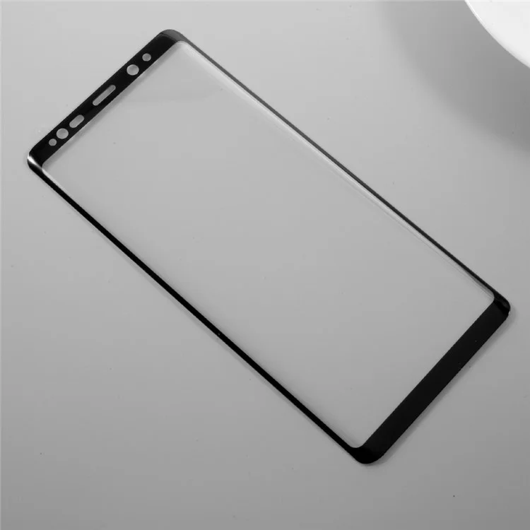 Full Size Tempered Glass Screen Protector Film for Samsung Galaxy Note 8 - Black