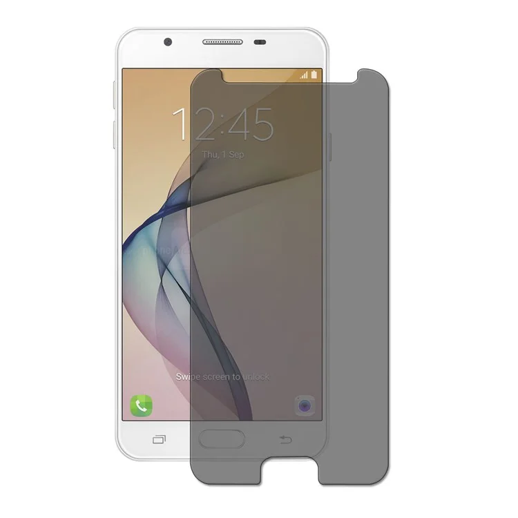 HAT PRINCE 2.5D Anti-Peep Tempered Glass Screen Protector 0.26mm 9H Arc Edge for Samsung Galaxy J5 Prime / J5 (2017) EU / US Version