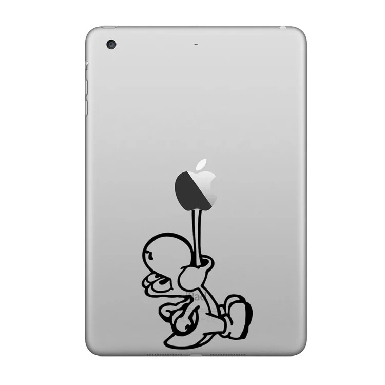HAT PRINCE Creative Decal Sticker for iPad 9.7 (2017)/iPad Air 2/iPad Mini 5 etc. - Cartoon Figure