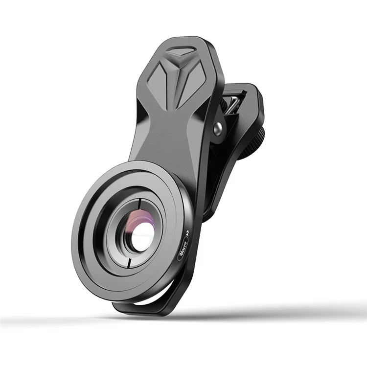 APEXEL APL-HB2IN1WM Phone Lens 2 in 1 Clip-on 10X Macro Lens + 120° Wide Angle Lens Kit