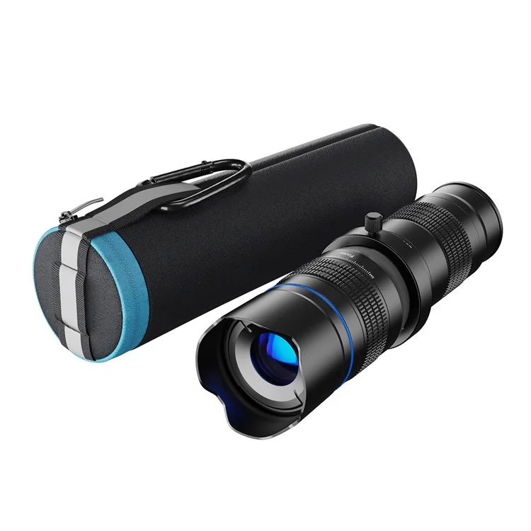 APEXEL HD Metal 20-40x Zoom Telescopio Objetivo Teleobjetivo Monocular Lente de Cámara para iPhone Samsung Huawei