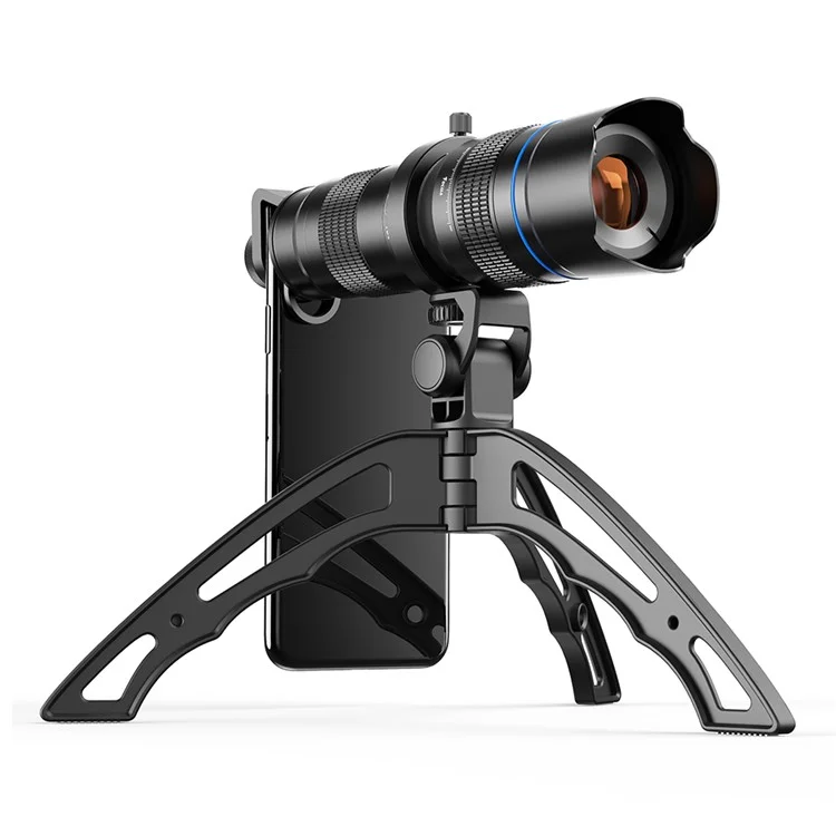 APEXEL HD Metal 20-40x Zoom Telescopio Objetivo Teleobjetivo Monocular Lente de Cámara para iPhone Samsung Huawei
