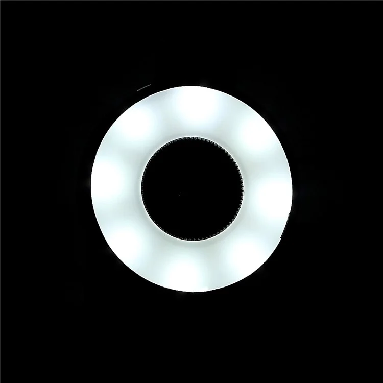 PICKOGEN HE-077-UV Fisheye + Macro + Wide Angle Camera Lens with LED for iPhone Samsung - Pink