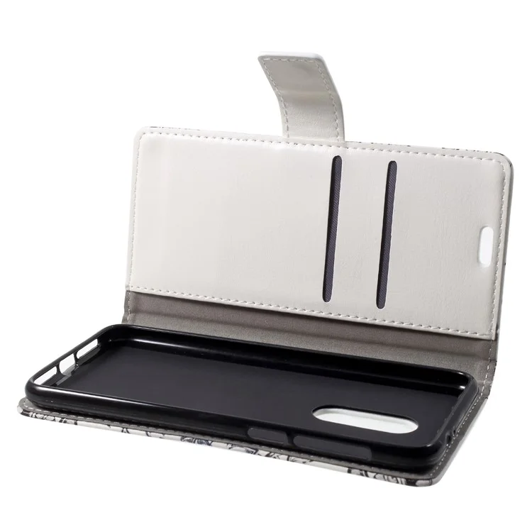 Pattern Printing Wallet Leather Stand Case for Vodafone Smart N9 - Animal Pattern