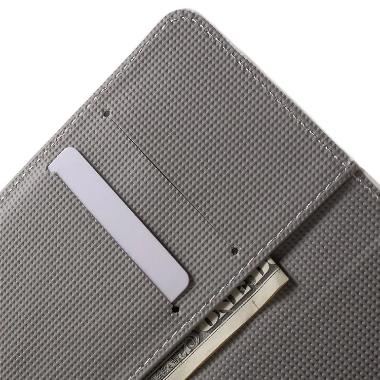 PU Leather Stand Phone Cover for OnePlus X - Blue Butterfly