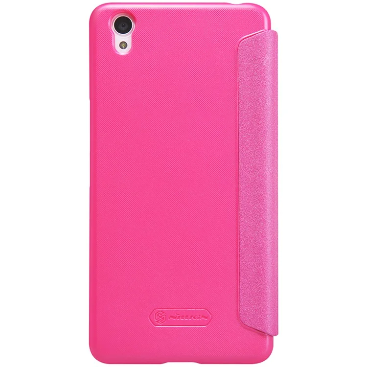 NILLKIN Sparkle Series for OnePlus X Smart Leather Case Accessory - Rose