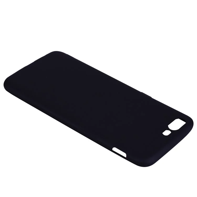 Anti-fingerprint Frosted TPU Phone Case for OnePlus 5 - Black