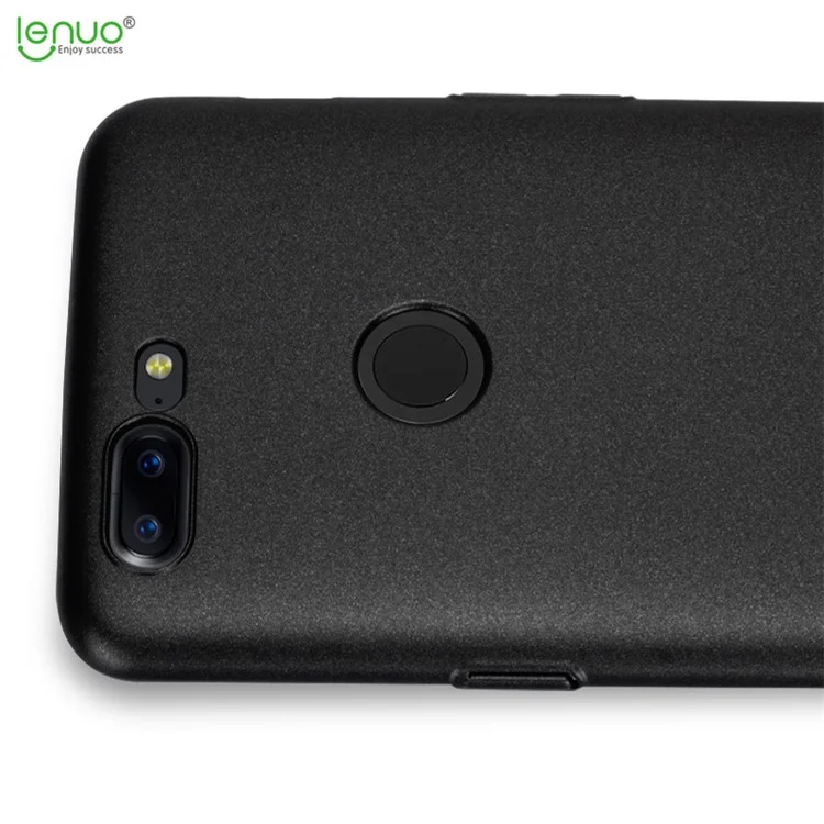 LENUO Leshield Series Silky Touch Hard Plastic Case for OnePlus 5T - Black