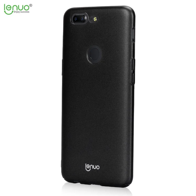 LENUO Leshield Series Silky Touch Hard Plastic Case for OnePlus 5T - Black