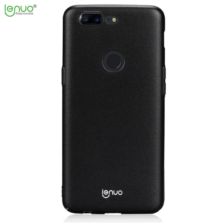LENUO Leshield Series Silky Touch Hard Plastic Case for OnePlus 5T - Black