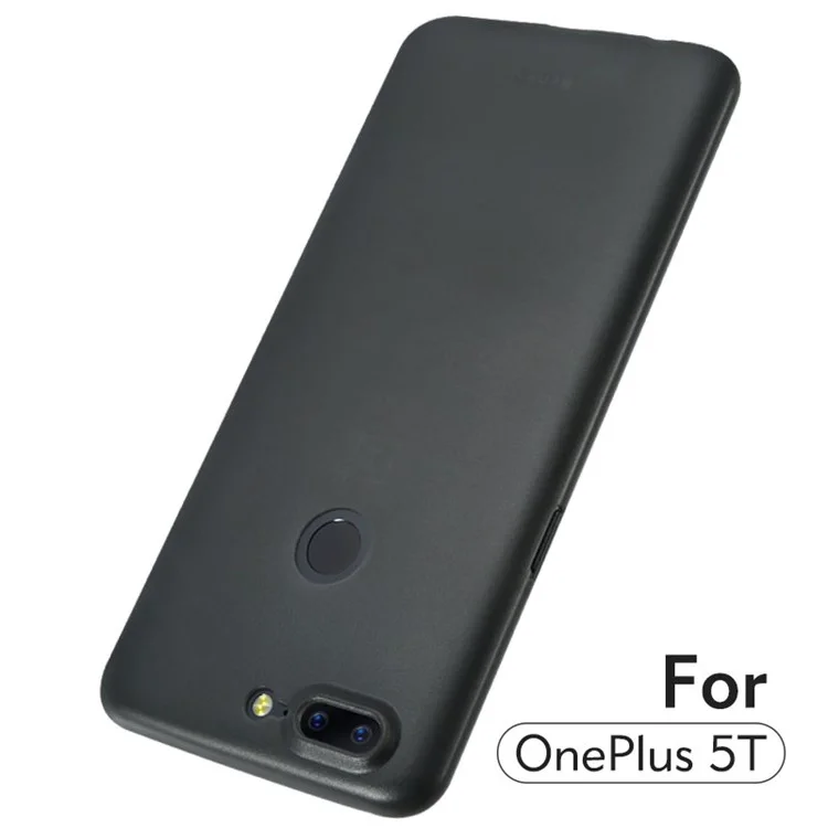 BENKS Magic Lollipop 0.4mm Matte PP Back Cover for OnePlus 5T - Black
