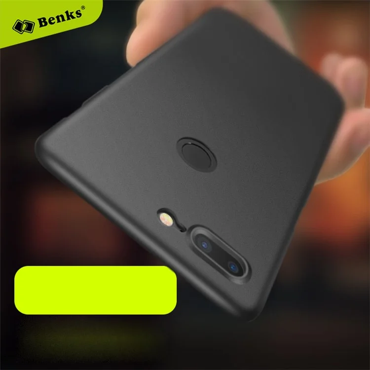 BENKS Magic Lollipop 0.4mm Matte PP Back Cover for OnePlus 5T - Black