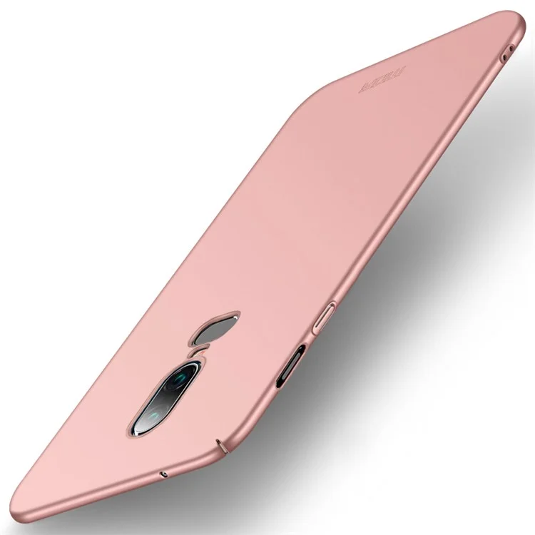 MOFI Shield Slim Frosted Hard Plastic Shell for OnePlus 6 - Rose Gold