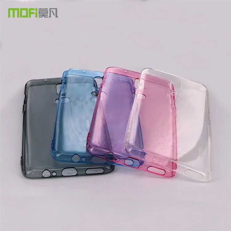 MOFI Yin Series Ultra Thin Clear Soft TPU Phone Shell for OnePlus 6 - Black