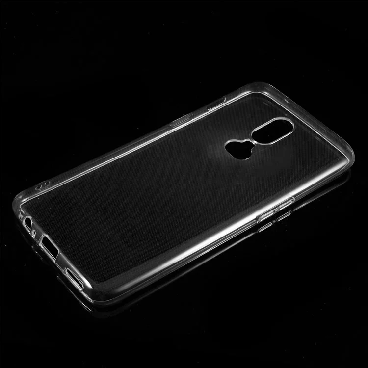 Clear TPU Mobile Phone Case Cover with Non-slip Inner for OnePlus 6
