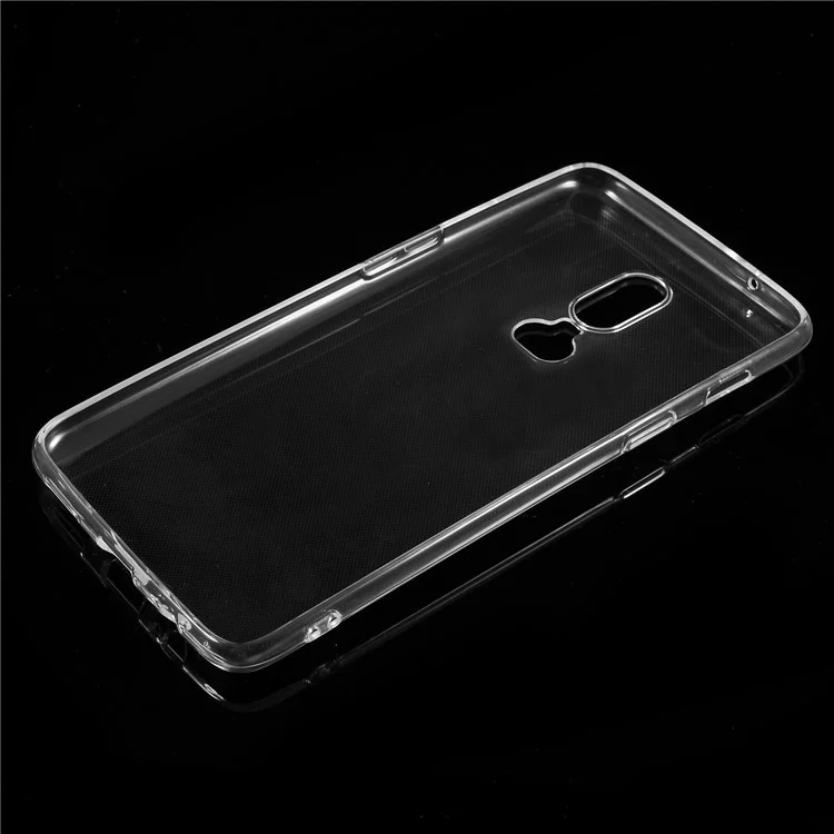 Clear TPU Mobile Phone Case Cover with Non-slip Inner for OnePlus 6