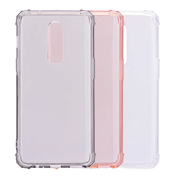 Shockproof TPU Gel Case for OnePlus 6 - Grey
