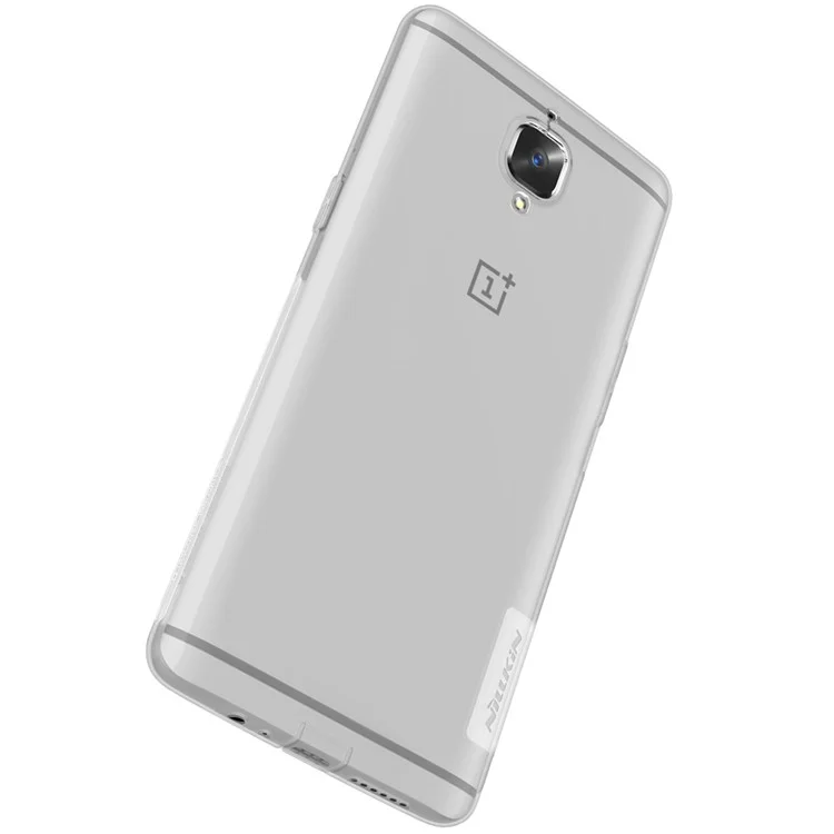 NILLKIN 0.6mm Nature Soft TPU Skin Case for OnePlus 3 / 3T  - Transparent