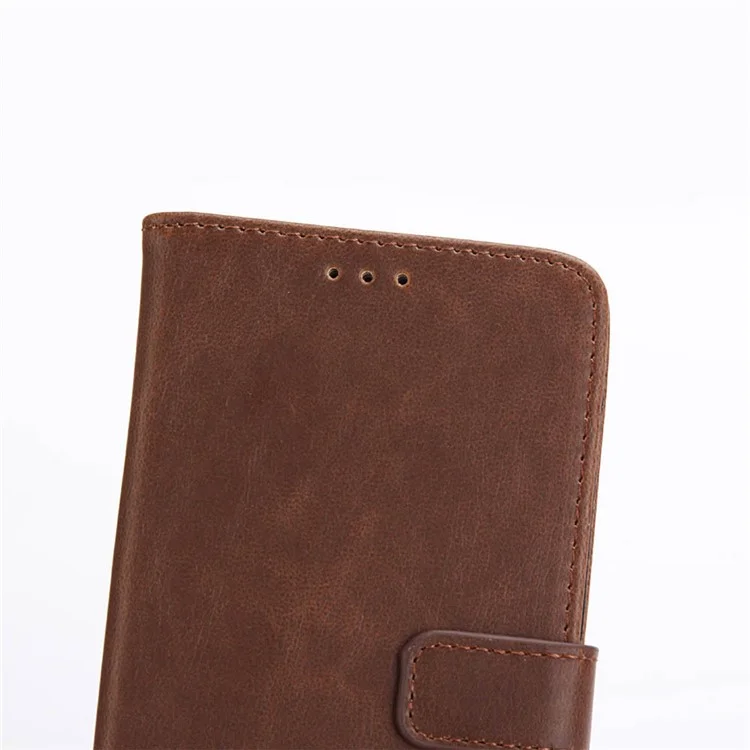 Retro Style Stand Leather Shell Cover for OnePlus 3T / 3 - Coffee
