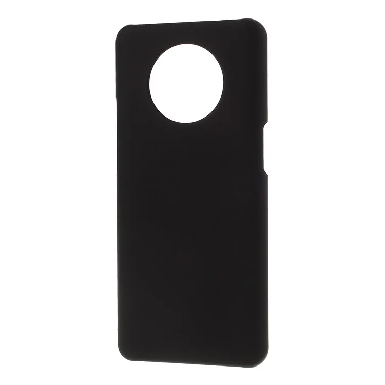 Rubberized Hard PC Case Phone Covering for OnePlus 7T - Black