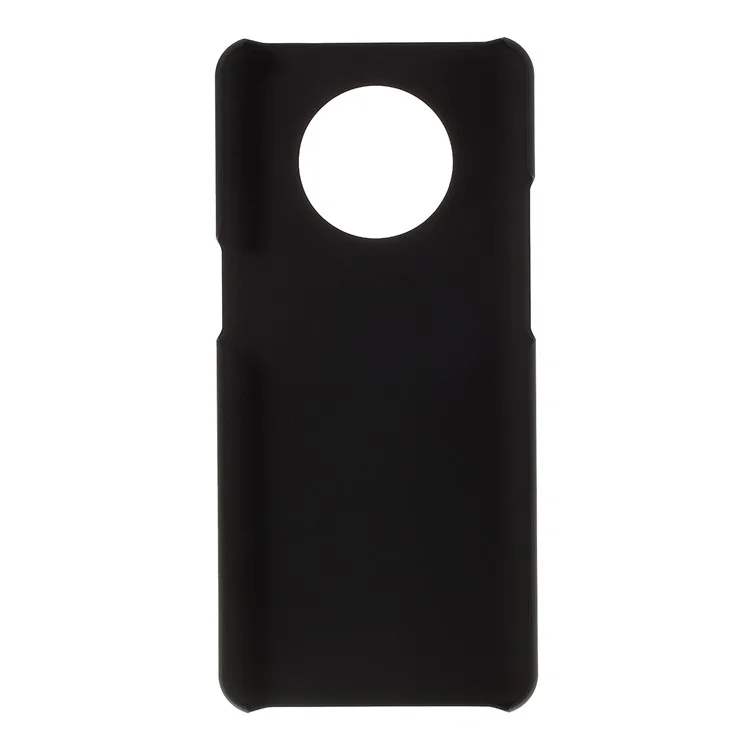 Case di Tele Per PC Rigido Gommoso Per OnePlus 7T - Nero