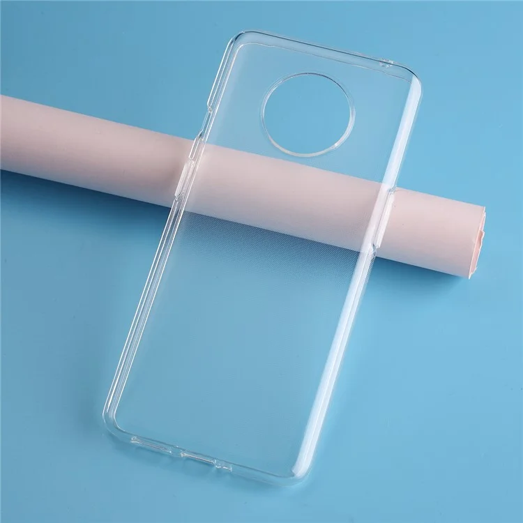 Case TPU Clear 10pcs / Bag Avec Couverture de Téléphone Intérieure Non Glissante Pour OnePlus 7T