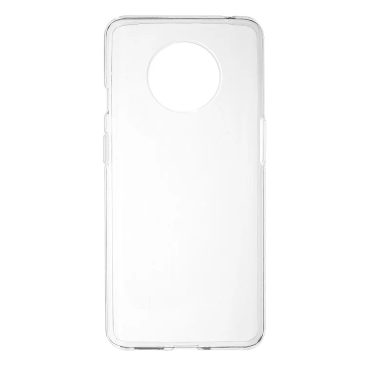 Case TPU Clear 10pcs / Bag Avec Couverture de Téléphone Intérieure Non Glissante Pour OnePlus 7T