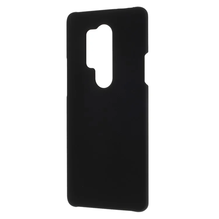 Case de Teléfonos Móviles de Plástico de Goma Para OnePlus 8 Pro - Negro