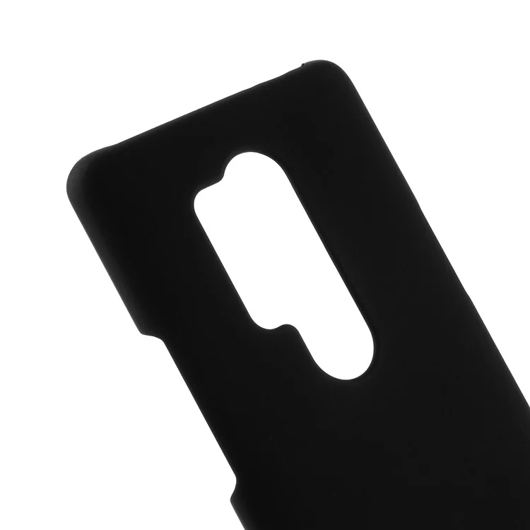 Caixa de Celular Plástico Emborrachado Para o OnePlus 8 Pro - Preto