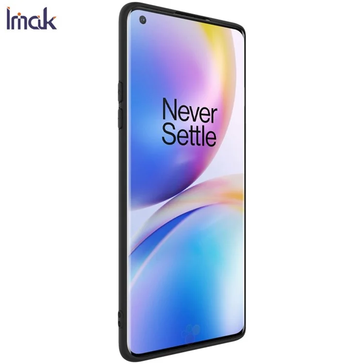 Capa de telefone em TPU da série IMAK UC-1 Frosting para OnePlus 8 Pro - Preto
