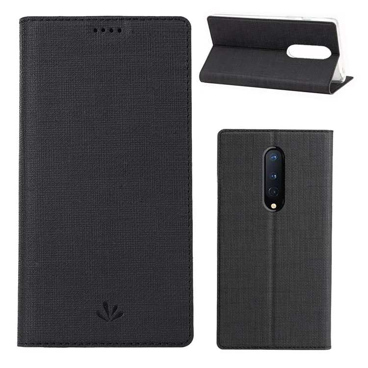 Vili DMX Cross Texture Stand Case Для OnePlus 8 - Черный