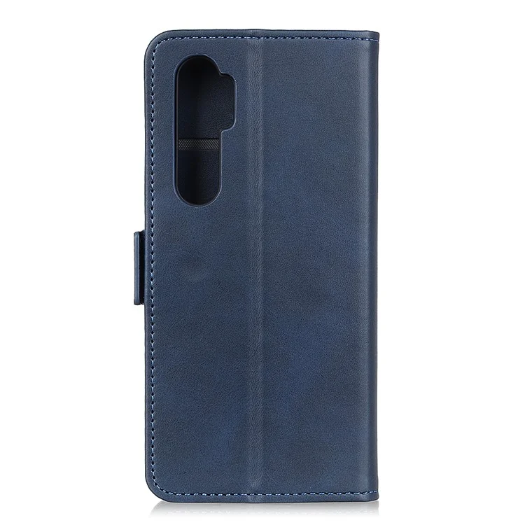 Clôture Magnétique Portefeuille en Cuir Case de Téléphone Portable Pour OnePlus Nord - Bleu