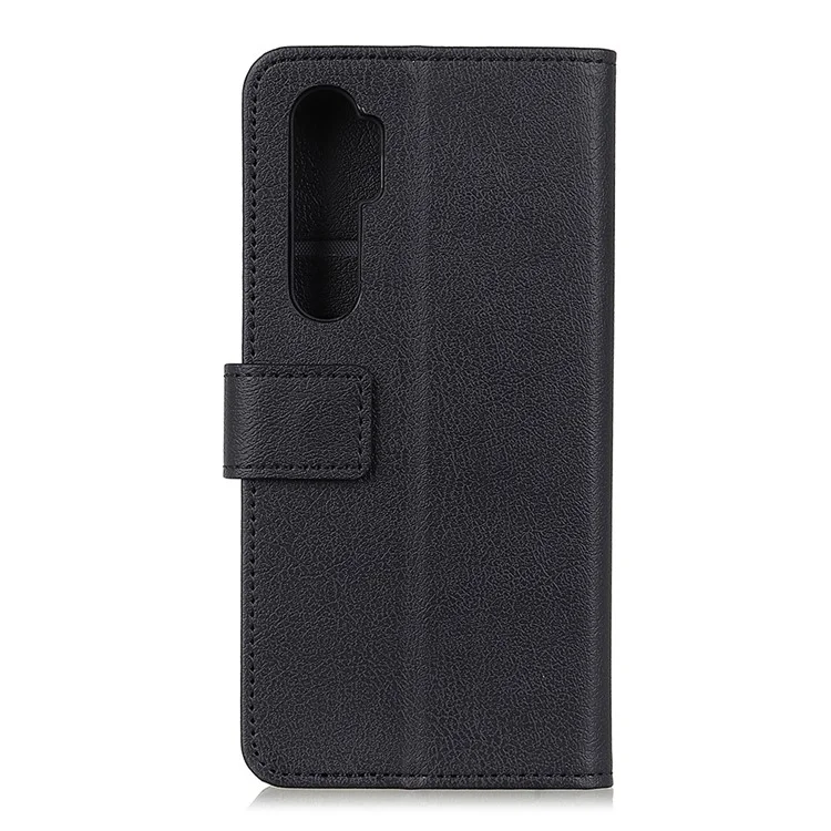 PU Leder Brieftaschenstand Telefonschale Für OnePlus Nord - Schwarz