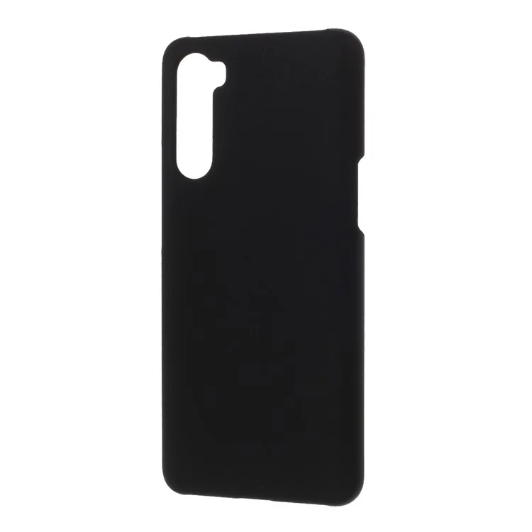 Rubberized Hard PC Back Phone Case for OnePlus Nord - Black