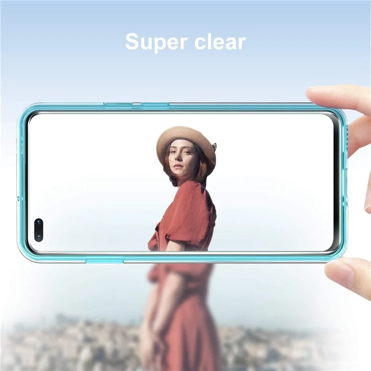 Capa de Telefone TPU para OnePlus Nord + Protetor de Tela de Vidro Temperado