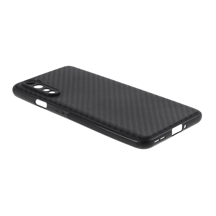 Protetor de Capa Back de Fibra de Carbono TPU para OnePlus Nord
