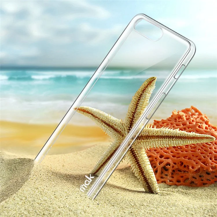 IMAK Crystal Clear Hard Plastic Case Wear Resistant for OnePlus 5