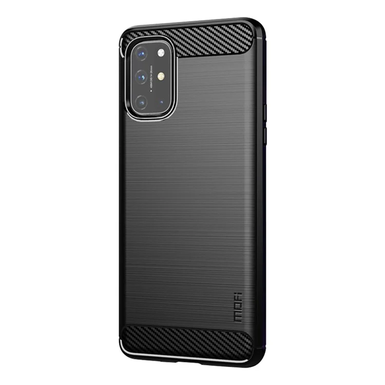 MOFI Soft TPU Carbon Fiber Back Case for OnePlus 8T - Black