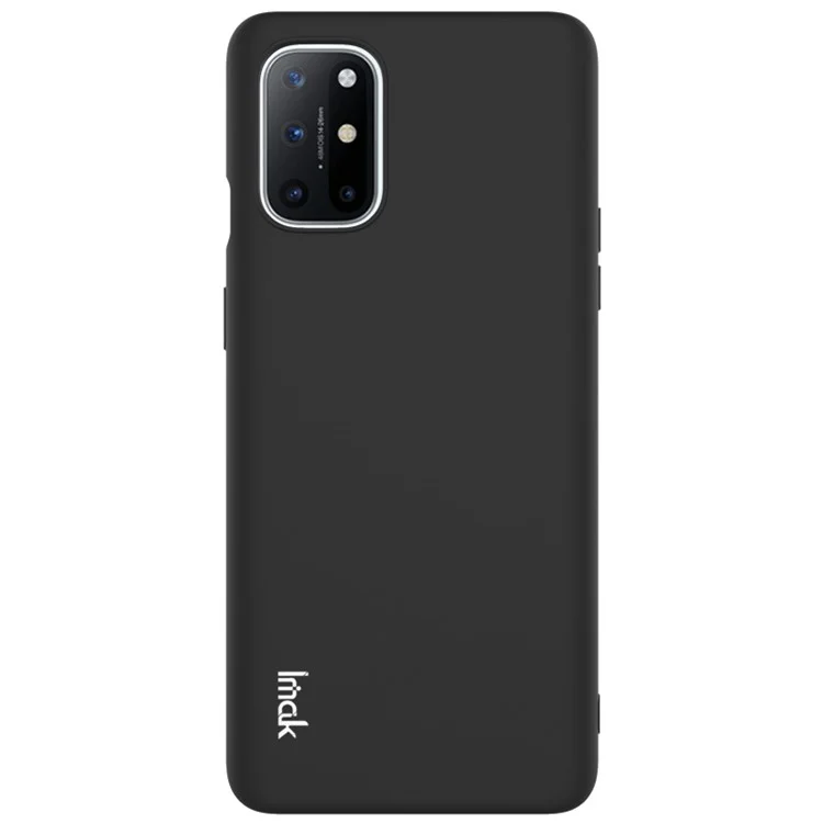 IMAK Colorful Soft Case UC-2 Series Skin-feel TPU Cover for OnePlus 8T - Black