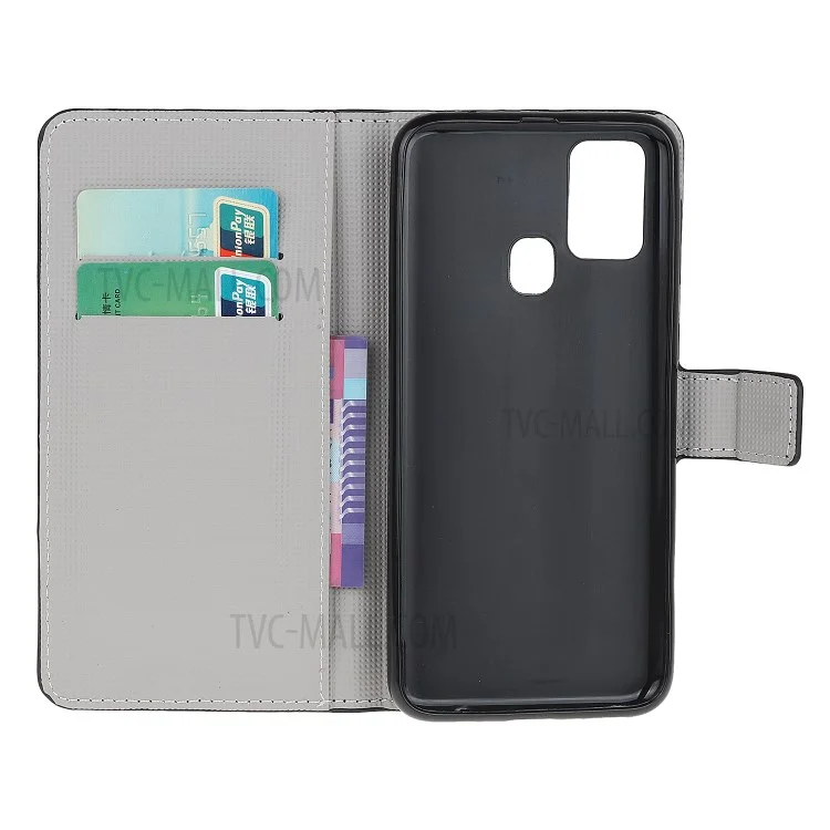 Cubierta Del Teléfono Para OnePlus Nord N10 5G Patrón Impresión De La Cartera De La Cartera - Mariposa Brillante