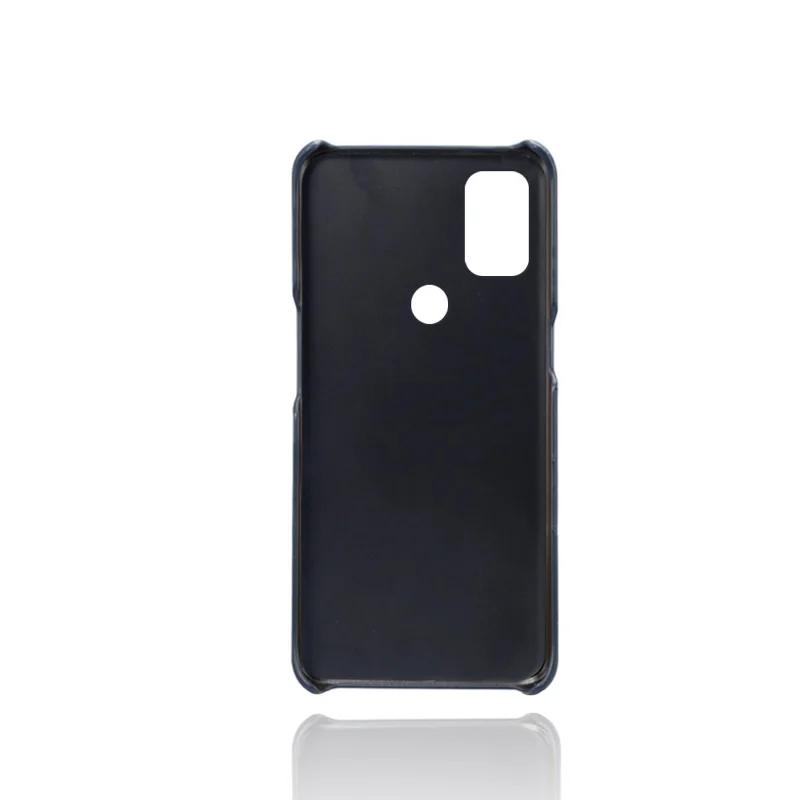 PC + PU Leather Coated Case with Dual-Card Slots for OnePlus Nord N10 5G - Blue