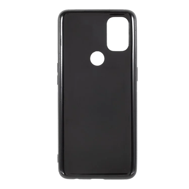 For OnePlus Nord N10 5G Case Carbon Fiber TPU Phone Shell