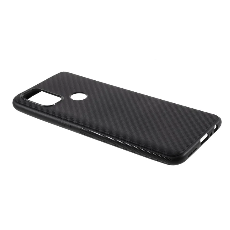 Para OnePlus Nord N10 5G Capa de Fibra de Carbono TPU Capa de Telefone
