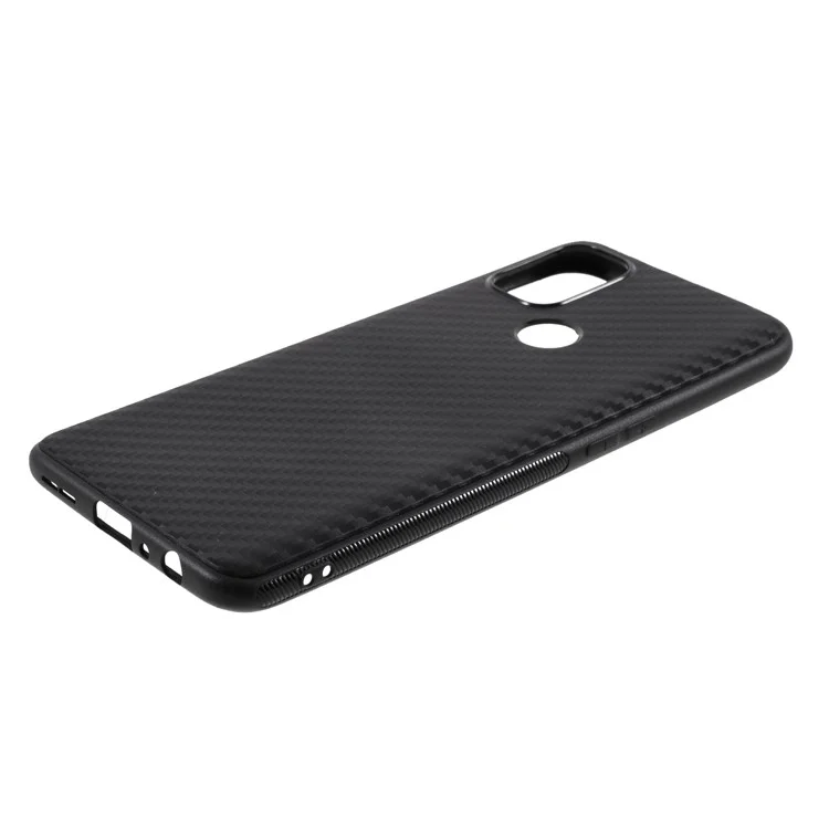 Para OnePlus Nord N10 5G Capa de Fibra de Carbono TPU Capa de Telefone