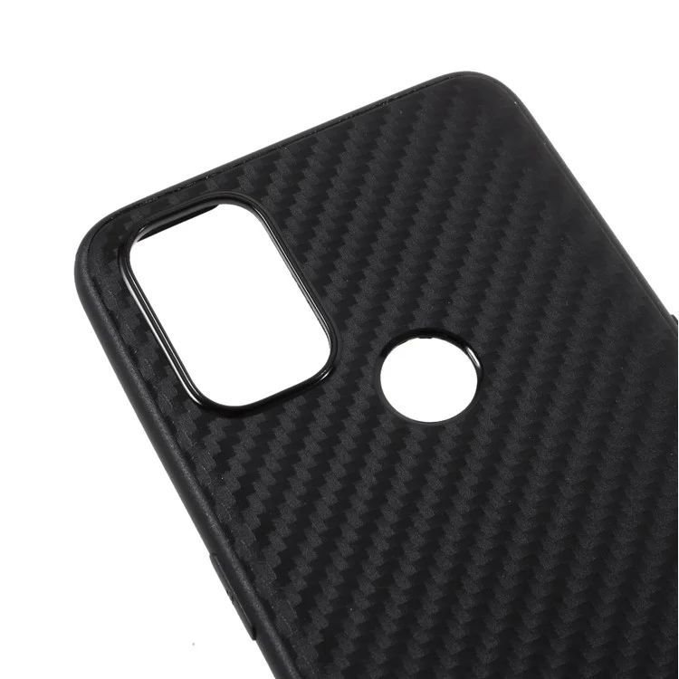 Para OnePlus Nord N10 5G Capa de Fibra de Carbono TPU Capa de Telefone