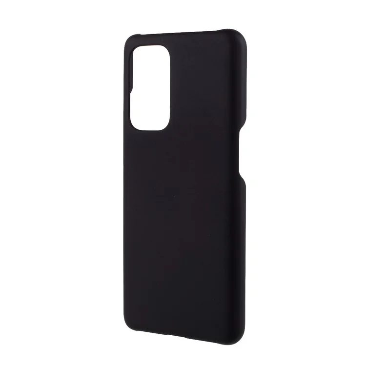 Case de Carcasa de PC Dura de Goma Para OnePlus 9 (EU / Versión Estadounidense) - Negro