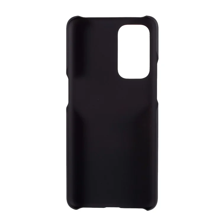 Case de Carcasa de PC Dura de Goma Para OnePlus 9 (EU / Versión Estadounidense) - Negro