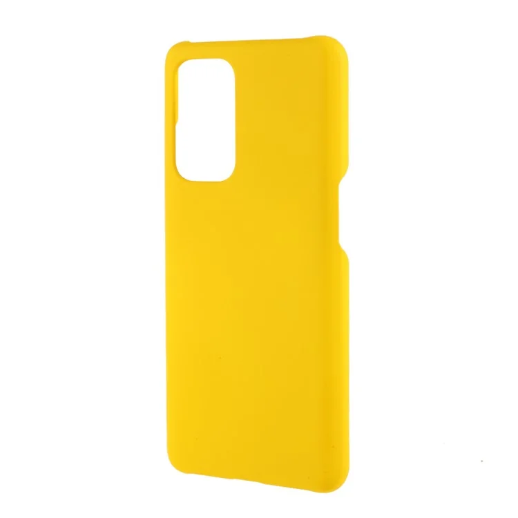 Custodia a Shell Per PC Rigorosa Gommata Per OnePlus 9 (ue / Versione Americana) - Giallo