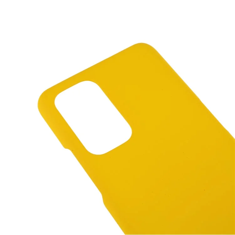 Custodia a Shell Per PC Rigorosa Gommata Per OnePlus 9 (ue / Versione Americana) - Giallo