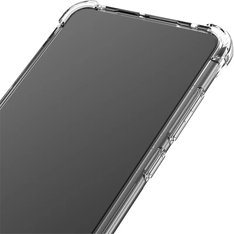 IMAK Flexible TPU Case Cover with Screen Protector for OnePlus Nord CE 5G - Transparent